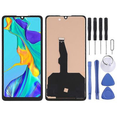 Tft LCD -näyttö Huawei P30: lle digitoijan täydellä kokoonpanolla, ei tue sormenjälkitunnistusta Ei määritelty
