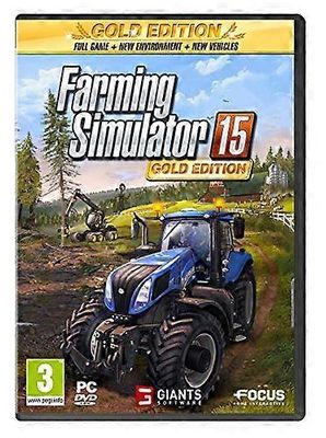 Windows Farming Simulator 15 Gold (PC CD) - Uusi & Sealed