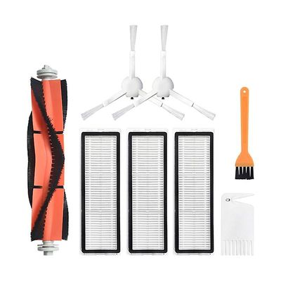 8 stk Hovedbørste Sidebrushes Filter Til Mijia 1c Stytj01zhm Robot Dele Tilbehør