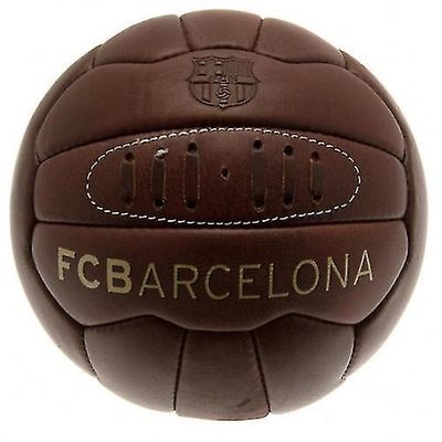 FC Barcelona offisielle Retro Heritage Ball Brown Size 5
