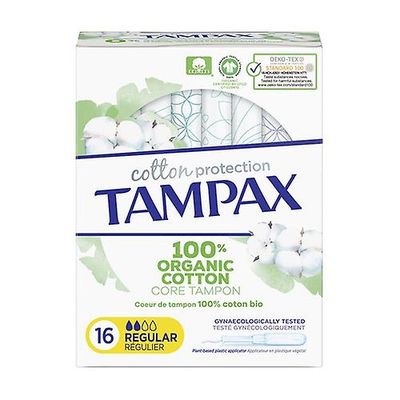 Tampax Organic Regular 16 units