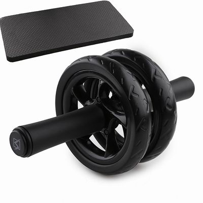 Ab Roller Skridsikker 15cm Dæk Mønster Fitness Gym Motion Abdominal Wheel Roller