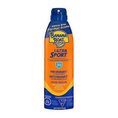 Banana Boat Ultra Sport kirkas aurinkosuojasuihke SPF 30, 226 grammaa