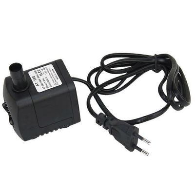 AC 220-240V 15W upotettava pumppu vesipumppu lampipumppu akvaario EU-pistoke Musta