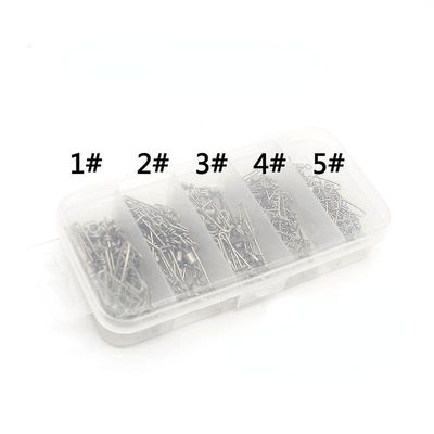 Fiskekugle leje drejes 50pcs / boks rustfrit stål høj styrke svirvels med Coastlock Snap High Speed Trolling Connector L