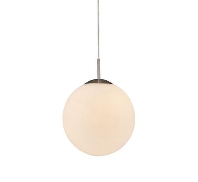 Inspired Lighting Miranda Medium Globe Loft Vedhæng 1 lys E27 matteret hvidt glas