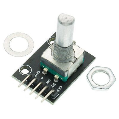 Kredsløb tilbehør 1pcs 360 grader roterende koder modul mursten sensor switch udvikling ky-040