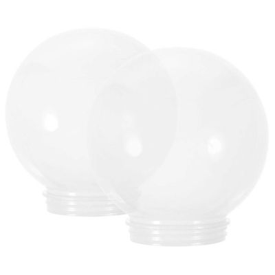 2kpl akryylipallon muotoinen lampunvarjostin maapallo valokansi vaihto riipusvalo akryylilampun varjostin