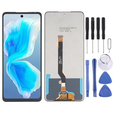 TFT LCD-näyttö Tecno Camon 18 CH6: lle, jossa on digitointilaitteen täysi kokoonpano
