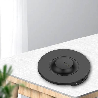 Bose kannettava kaiutinlatausteline - kevyt ABS-jalusta LED-merkkivalolla, turvallinen PD-lataus kotiin/toimistoon/autoon Musta