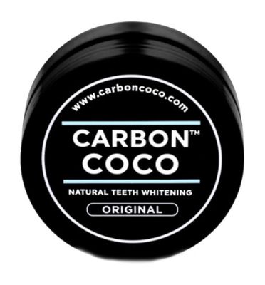 CARBONCOCO - Naturlig tandblegning + Trækul tandpasta (Peach) sæt