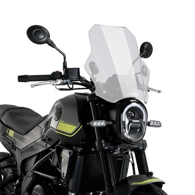Leoncino 250 500 800 motorsykkel justerbar vindskjerm frontrute for Benelli Leoncino250 Leoncino500 Leoncino800 Gjennomsiktig