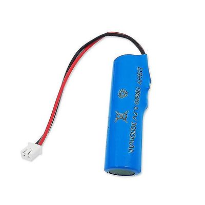 3.7V 18650 litiumparisto XH-2P-liitin 3000mAh Plus suojalevy ladattava mobiililelu