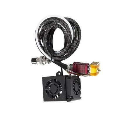 Creality 3D CR-10S Täysin koottu suulakepuristimen sarja CR-10 Hotend Assembly Täysi suutinsarja Täysin koottu suulakepuristimen sarja tuulettimen ...