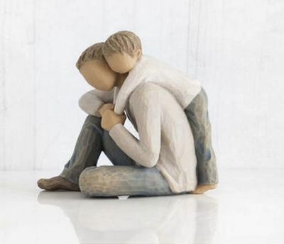 Veistetty käsinmaalattu hahmo - Se on isäni, täydellinen lahja isänpäiväksi