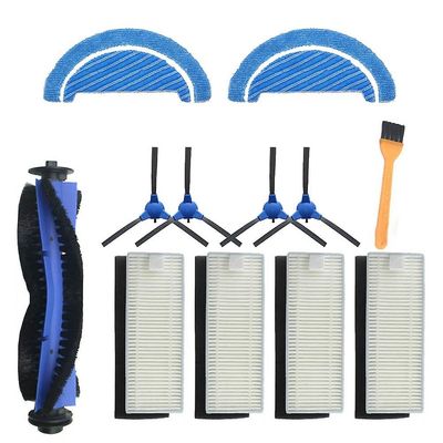 Side børste filter kit til Cocotec Conga Excellence 1090 støvsuger dele støvsuger husholdnings fejemaskine rengøringsværktøj