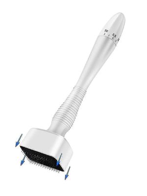 Säädettävä mikroneulan dermaleima kasvojen akne-arpien korjaamiseen ja hiusten kasvuun - mikroneulos Derma Roller Pen Tool