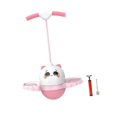 Pogo Jump Ball Pomppiva pallo Hauska Lapset Korkeushyppylelu Hyppylauta peleihin Vartaloharjoittelu Harjoitus Tasapainokyky Etusivu Vaaleanpunainen