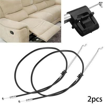 2stk Metal Hvilestol Håndtag Kabel Sofa Stol Frigørelseshåndtag Udskiftning 93cm 4311 Chuck Spring Kabel Høj Kvalitet Materiale
