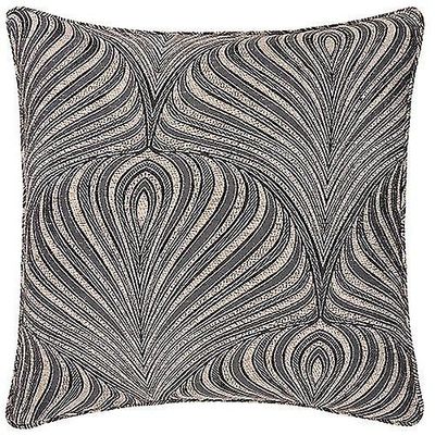 Paoletti Gatsby -terree-detaljillinen jacquard-tyynynpäällinen Terrakotta 55cm x 55cm