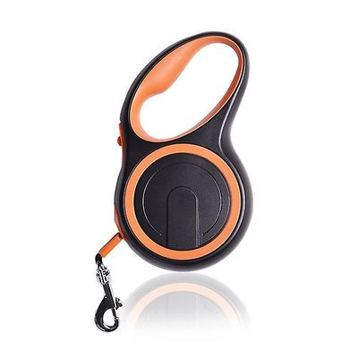 Automatisk teleskoptraktor udtrækkelig stor kæledyrsvandring bly snor katteskive udvidelse Orange 8M(50KG)Best quality