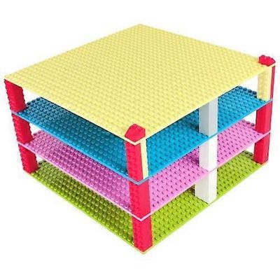 4 kpl isoja pohjalevyjä tiili rakennus pohjalevyt tytöille pojat 32 x 32 nastaa tai 10 x 10 tuumaa | Lisävarusteiden levy