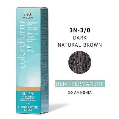 Wella Color Charm 3N Mørk Naturlig Brun Demi-Permanent Hårfarve