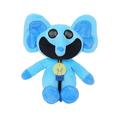 Smilende Critters Series Plysj Leker Soft Stuffed Doll Figur Pressure Relief Plushies Doll Gaver til fans og venner 11.8in Elefant