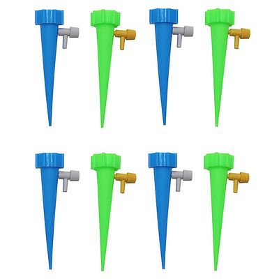 Varychmoo Haveplante automatisk dryp selvvanding Spikes Stake Vandenhed 8PCS