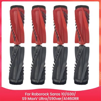 Roborock Saros 10 -rullaharja lyhyellä harjaksella varustettuun kaksoisrullaimuriin