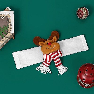 Christmas Curtain Spenne Tieback Santa Snømann El Curtain Tiebacks Holdback Fastener Spenne Clamp Vindu Dekorasjon Ornamenter C