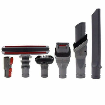 6pcs / sæt støvsuger tilbehør til Dyson V6 til V7 V8 V10 Plast Kit støvsuger fejemaskine erstatte til rengøring af hjemmet