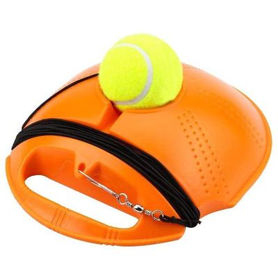 Heavy Duty Tennis Training Aids Base med elastisk reb bold praksis selv-duty Rebound Tennis Trainer Partner Sparring Device
