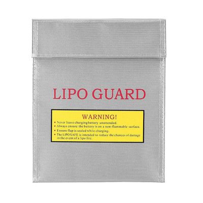 1pc Brandsikker Rc Lipo Batteri Sikkerhedspose Sikker Beskyttelse Opladning Taske Sæk 180 x 230 mm Varm!