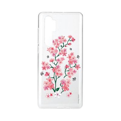 Crazy Kase Hull For Xiaomi Mi Bemærk 10 Lite Soft Sakura Blomster