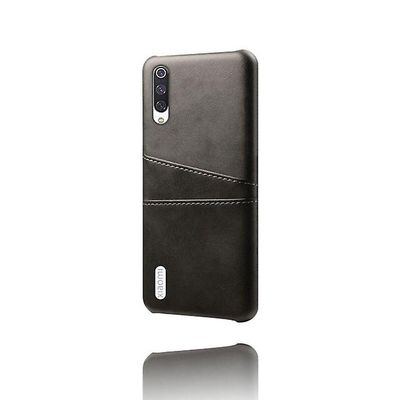AIR Dobbelt lomme læder shell sag til Xiaomi Mi 8 SE - Sort
