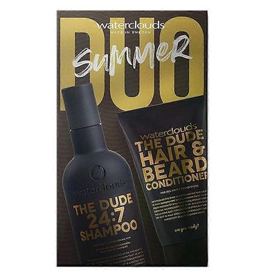 Waterclouds The Dude Summer Duo (shampoo + hiukset ja parta) 250ml+150ml