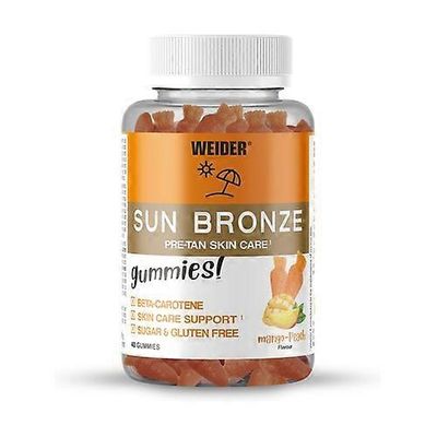 Weider Sun bronze gummies for tanning 40 Jelly beans