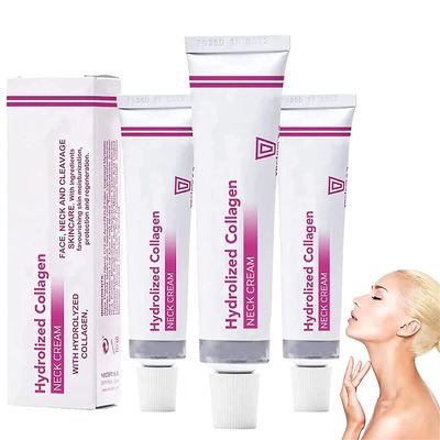 unbrand Spania Neckpon hydrolisert kollagen halskrem - 100% nytt forseglet, nakkeoppstrammende kremhydrolysert kollagen 3pcs