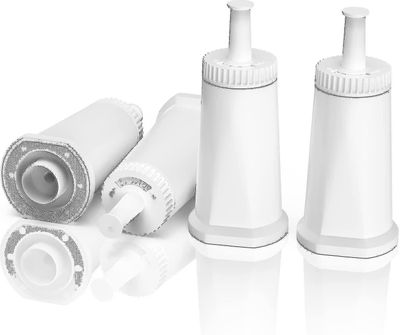 4 pakke vannfilter for salvie kaffemaskin - vannfiltre for salvie barista express pro touch