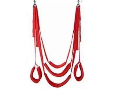 Riippuva keinutuoli Aikuisten pariskuntien peli5 Pad Red Swing