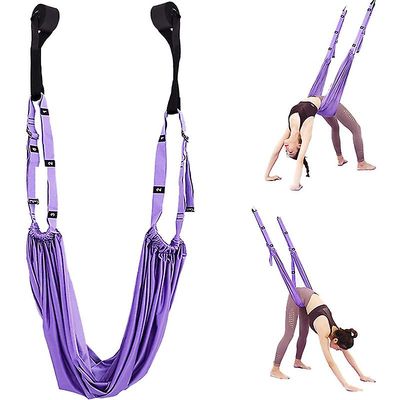 Aerial Yoga Hængekøje Swing Door Reverse Rope Stretch Belt Fleksibilitet Stretch Leg Belt Ballet Dance Gymnastik Coach