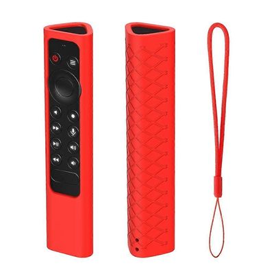 Suojakotelo NVIDIA Shield TV Pro -kaukosäätimen liukastumista estäville koteloille Punainen