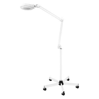 5X LED-suurennuslamppu pyörillä korjauskäsitöiden lukemiseen