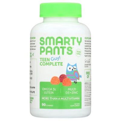 SmartyPants Teen Guy Kompletta vitaminer, 90 Räkning (Paket med 1)