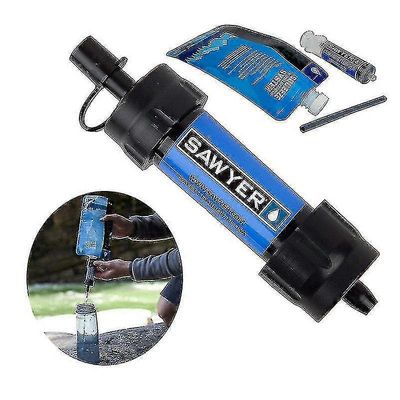 Mini Vedensuodatusjärjestelmä Kannettava Survival Water Purifier Straw