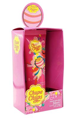 Chupa Chups Hand Care Duo-Hand Kynsivoide Mansikka 30ml ja kynsiviila