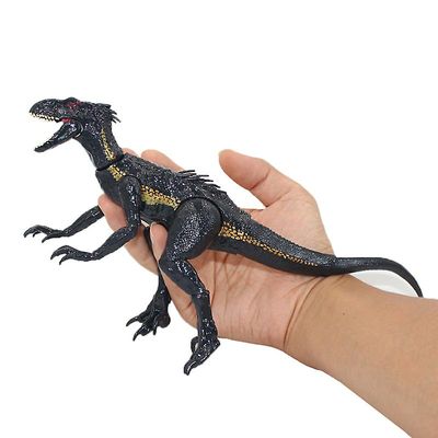 Unbrand Jurassic World Park Indoraptor Velociraptor Aktiiviset dinosaurukset Toimintahahmo lelut Musta 1PC