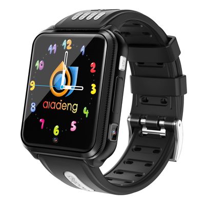 W5 Dual Cameras Smart Phone Watch, 3GB + 32GB Musta harmaa