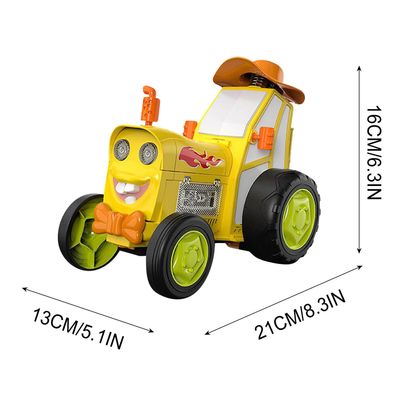 Baodan Crazy Jumping Car - Unik Dancing Stunt Car Gul